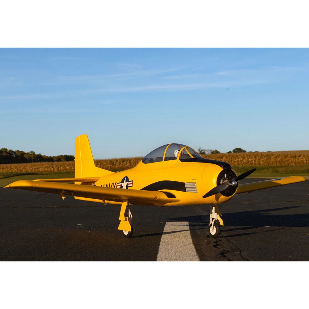 E-Flite Carbon Z T-28 Trojan 2.0m with SAFE and AS3X (BNF Basic) EFL013550 - Image 9