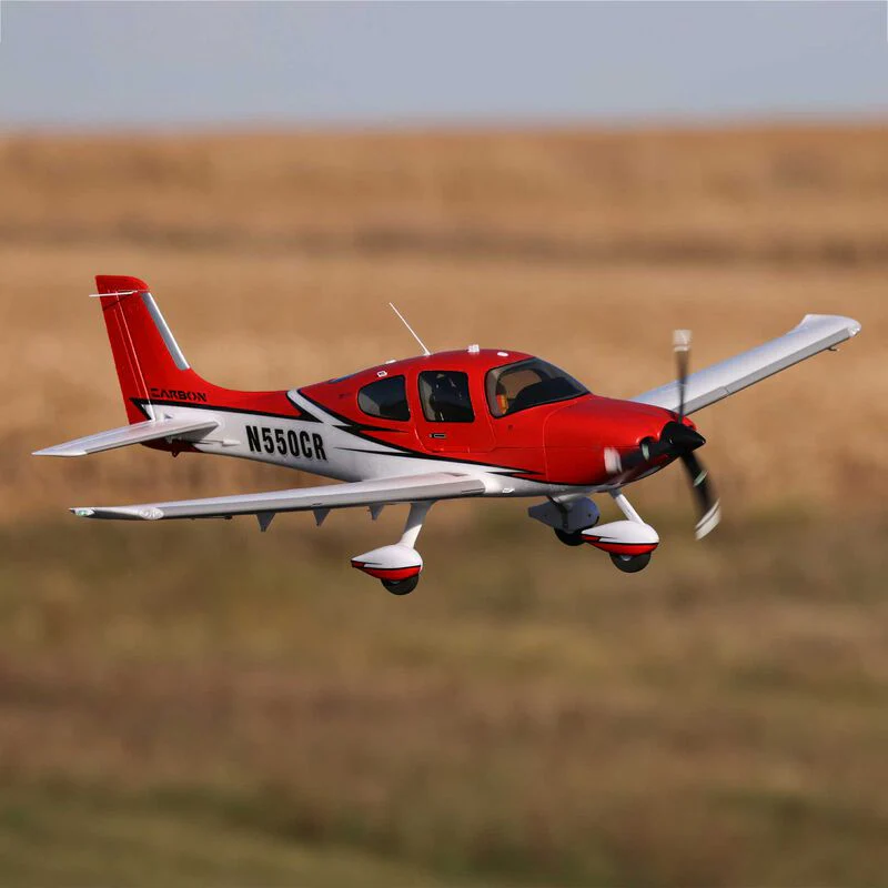 E-Flite Cirrus SR22T Red 1.5m V2 RC Plane (BNF Basic) EFL15950 - Image 8