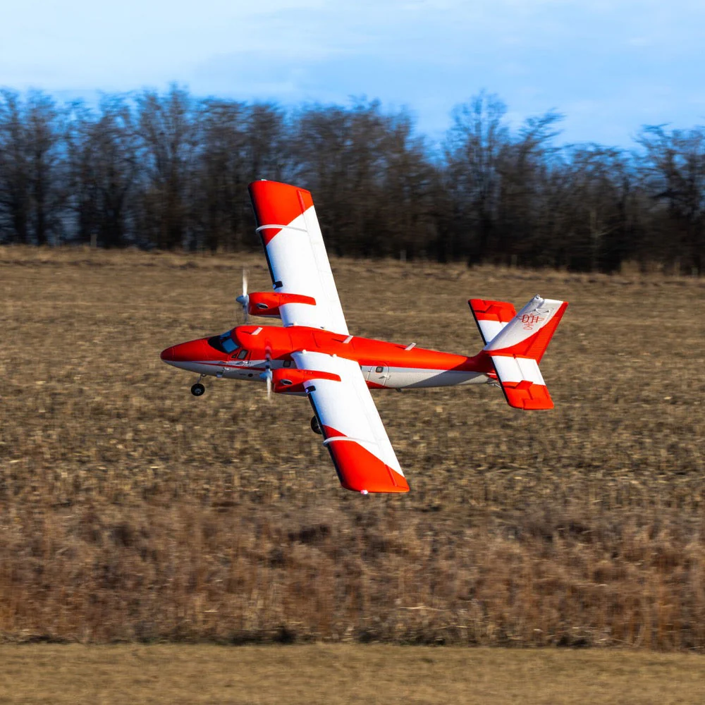 E-Flite DHC-6 Twin Otter 1.4m RC Plane BNF Basic EFL32050 - Image 21