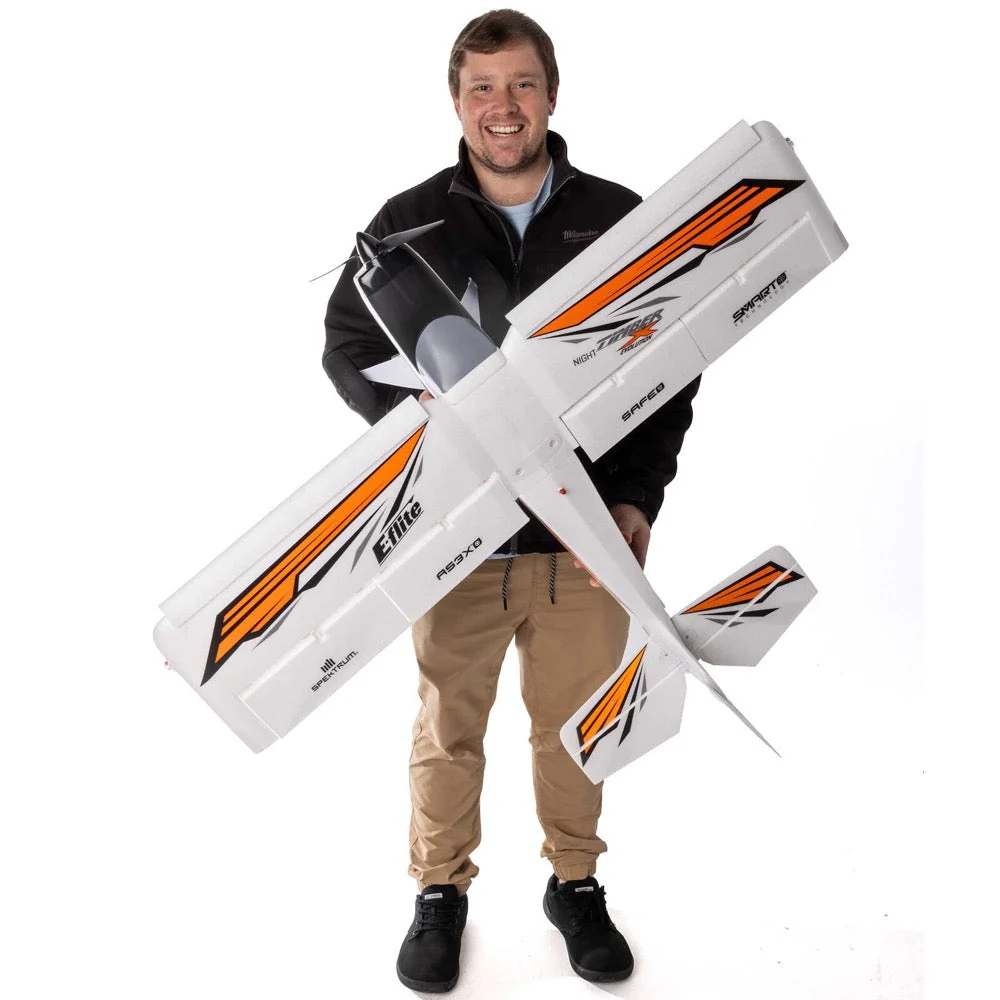 E-Flite EFL013850 Night Timber X Evolution 1.2m STOL RC Plane BNF Basic - Image 17