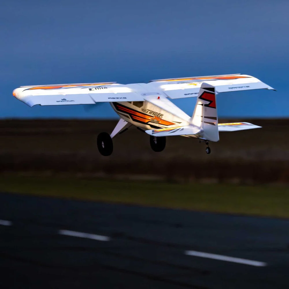 E-Flite EFL013850 Night Timber X Evolution 1.2m STOL RC Plane BNF Basic - Image 21