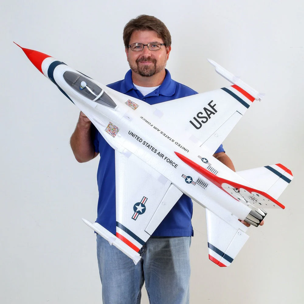 E-Flite EFL178500 F-16 Thunderbirds 70mm EDF Jet BNF Basic EFL1785000 - Image 23
