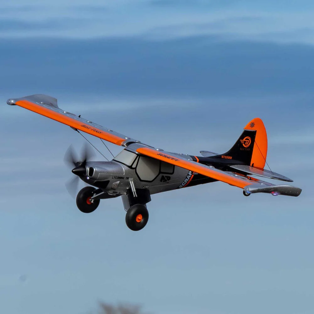 E-flite Micro Scrappy STOL 800mm RC Plane BNF Basic EFL02150D - Image 23