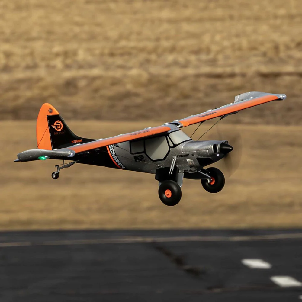 E-flite Micro Scrappy STOL 800mm RC Plane BNF Basic EFL02150D - Image 26