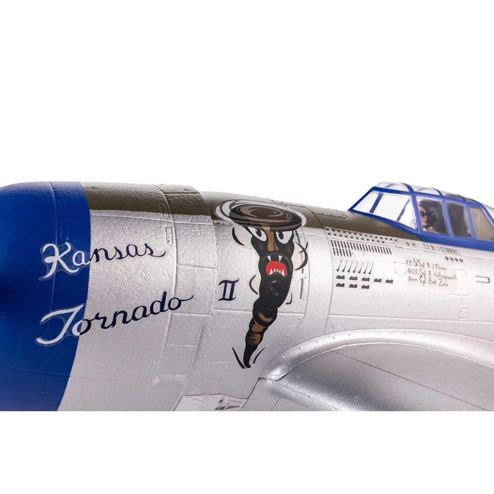 E-Flite P-47 Razorback 1.2m with Smart Technology BNF Basic EFL08450 - Image 10