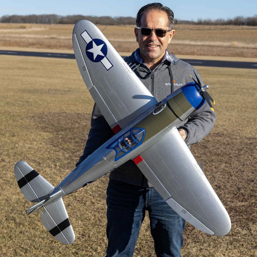 E-Flite P-47 Razorback 1.2m with Smart Technology BNF Basic EFL08450 - Image 18