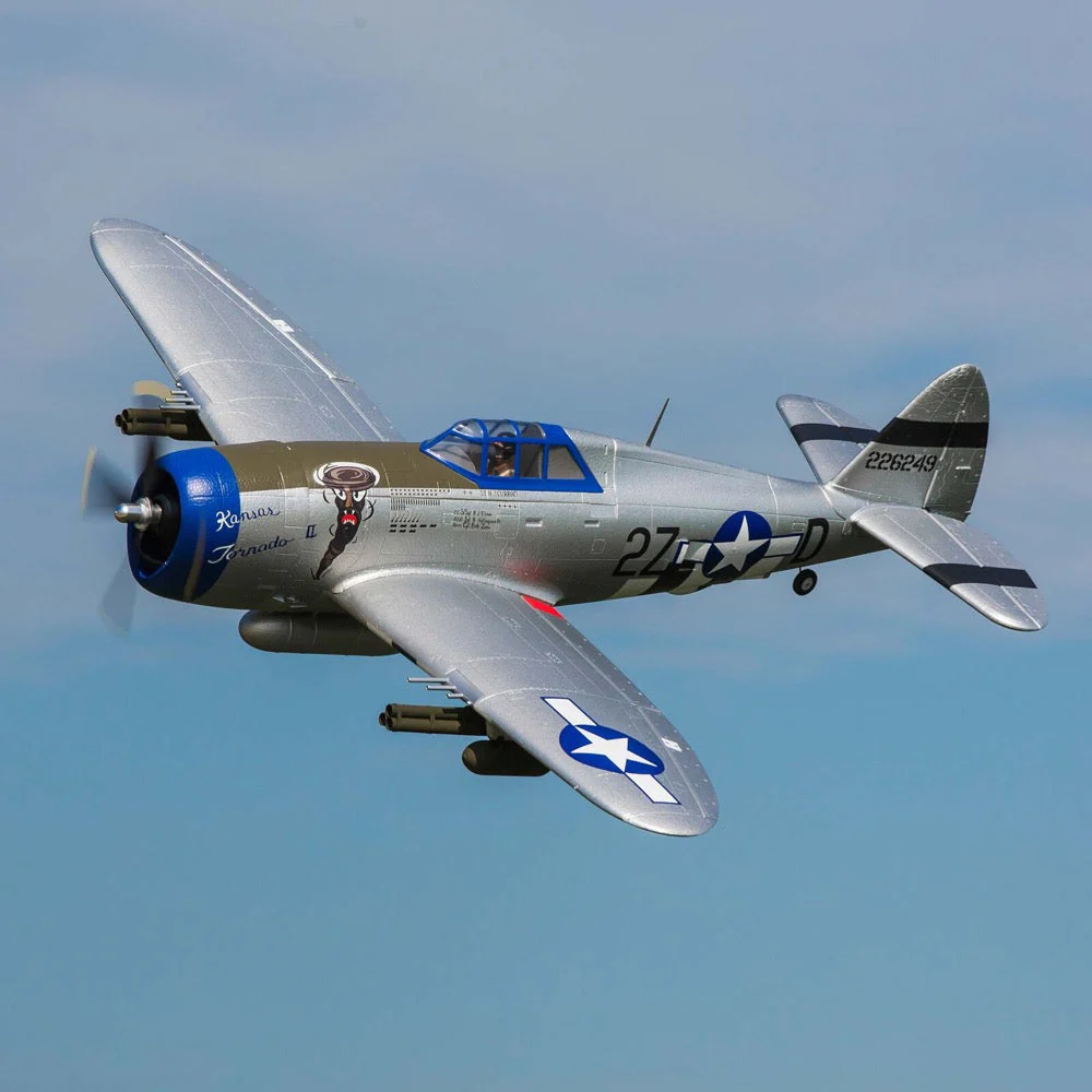 E-Flite P-47 Razorback 1.2m with Smart Technology BNF Basic EFL08450 - Image 19