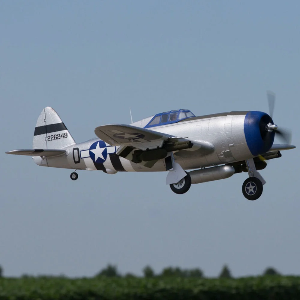 E-Flite P-47 Razorback 1.2m with Smart Technology BNF Basic EFL08450 - Image 23