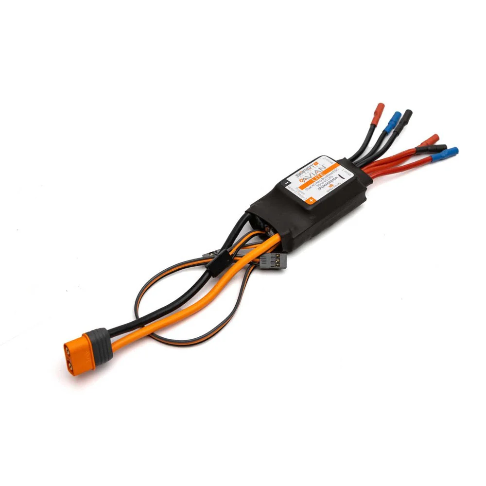 E-Flite SPMXAE0240A Avian 40A Twin Brushless Smart Lite ESC 3-4S
