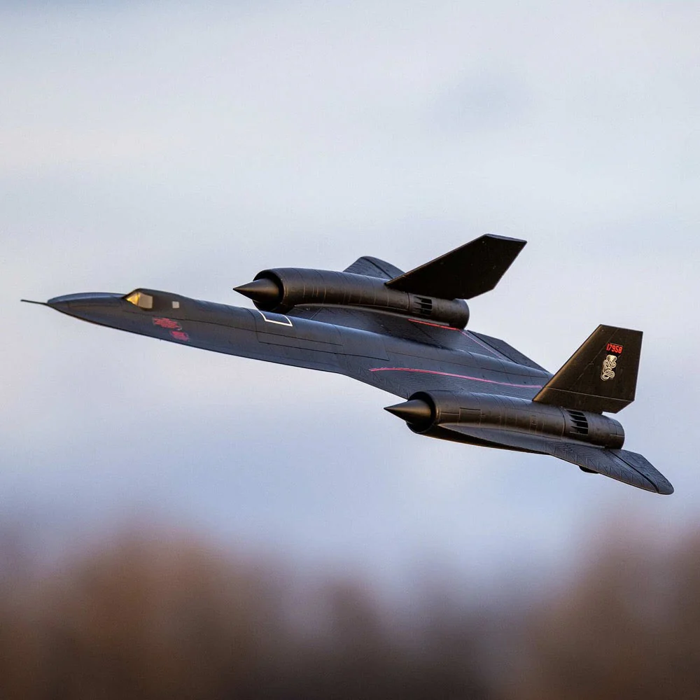E-Flite SR-71 Blackbird Twin 40mm RC EDF Jet (BNF Basic) EFL02050 - Image 20