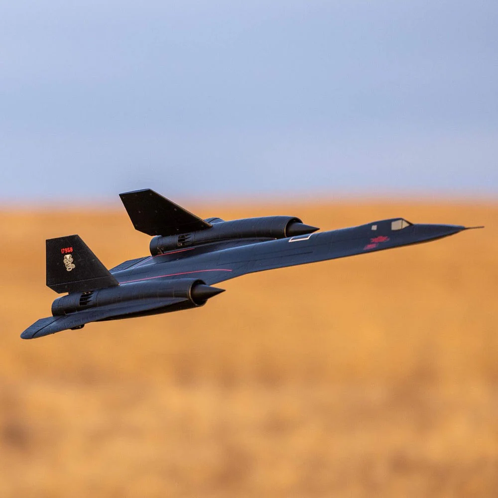 E-Flite SR-71 Blackbird Twin 40mm RC EDF Jet (BNF Basic) EFL02050 - Image 21