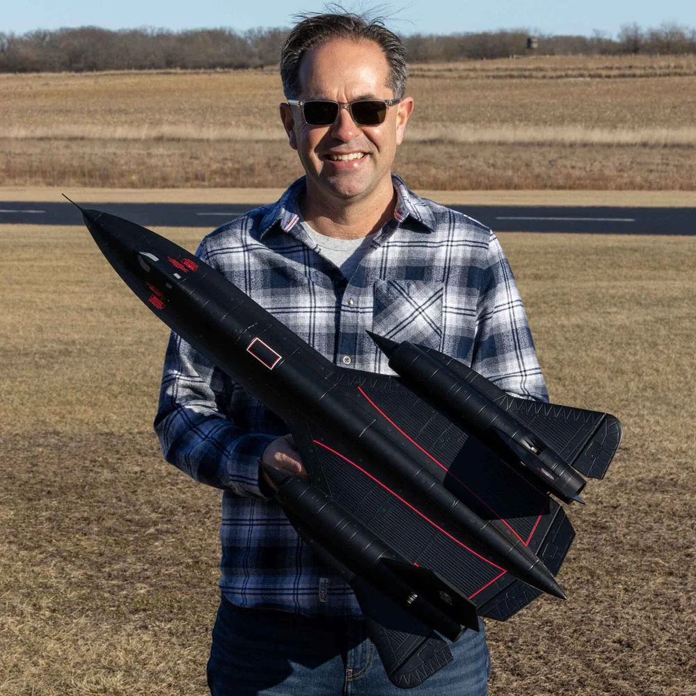 E-Flite SR-71 Blackbird Twin 40mm RC EDF Jet (BNF Basic) EFL02050 - Image 26