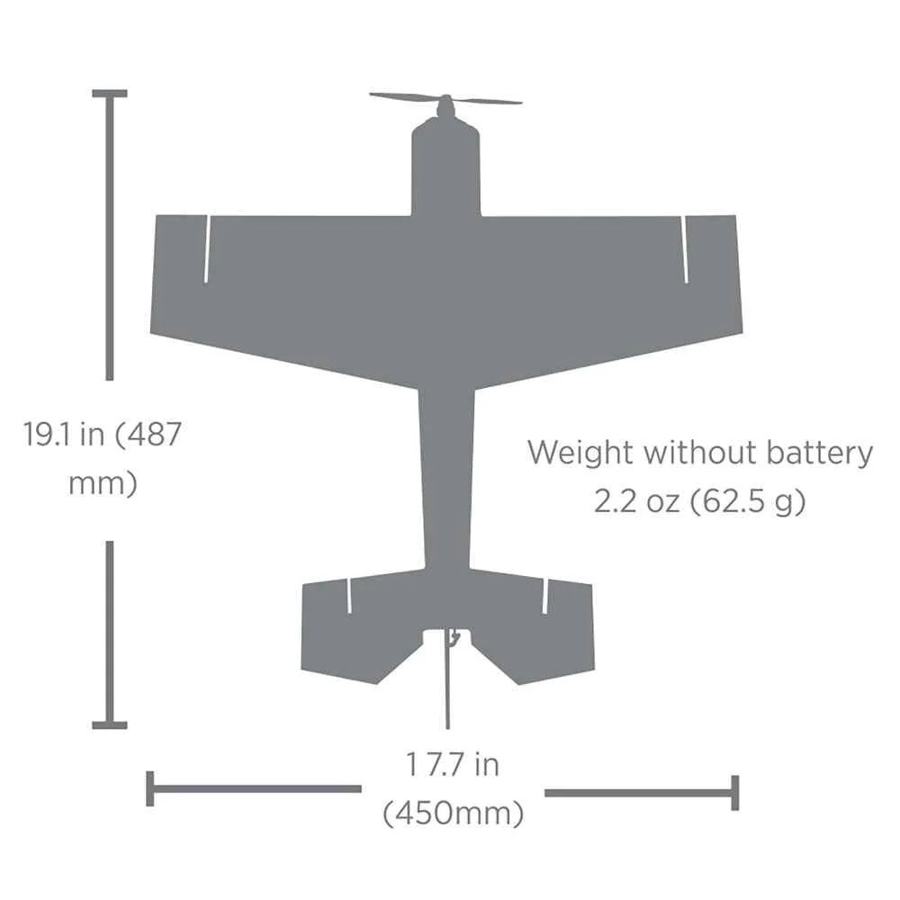 E-Flite UMX Eratix 3D 450mm Flat Foamy BNF Basic and SAFE EFLU02050 - Image 28