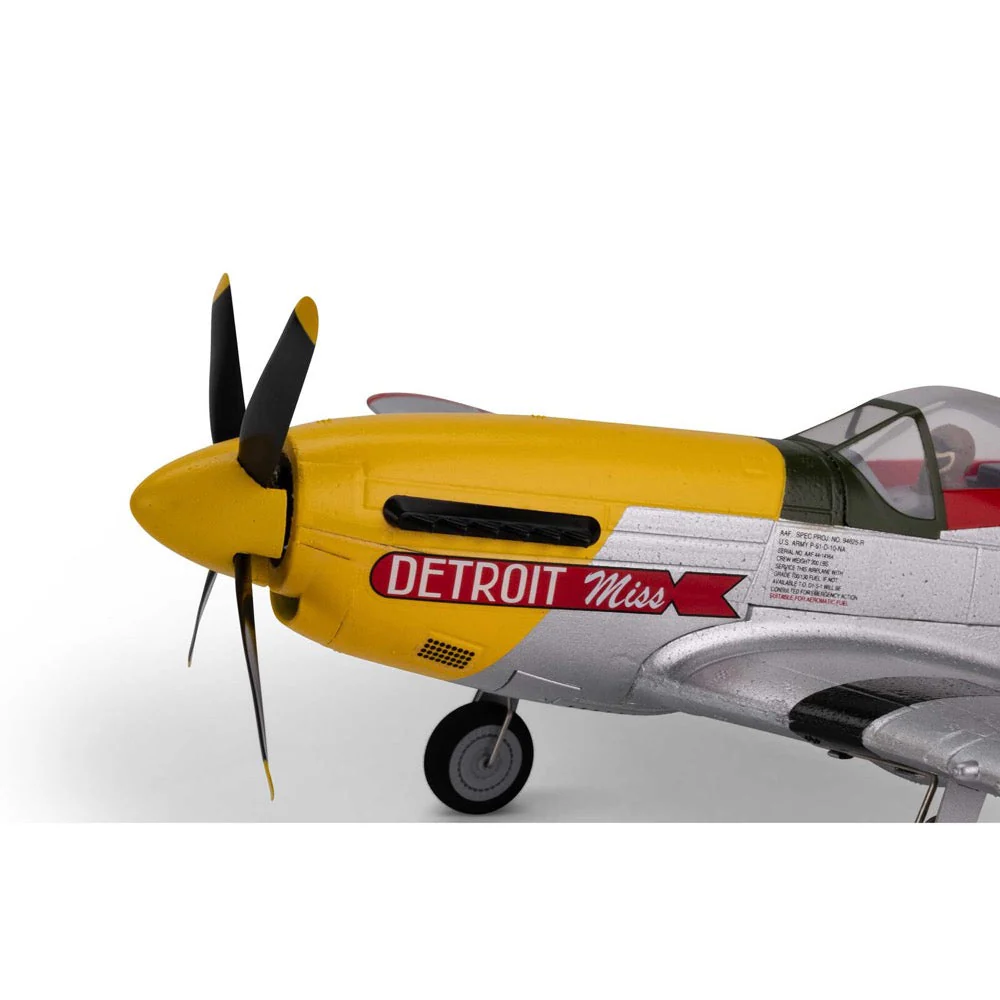 E-flite UMX P-51D Mustang Detroit Miss BNF Basic EFLU7350 - Image 18