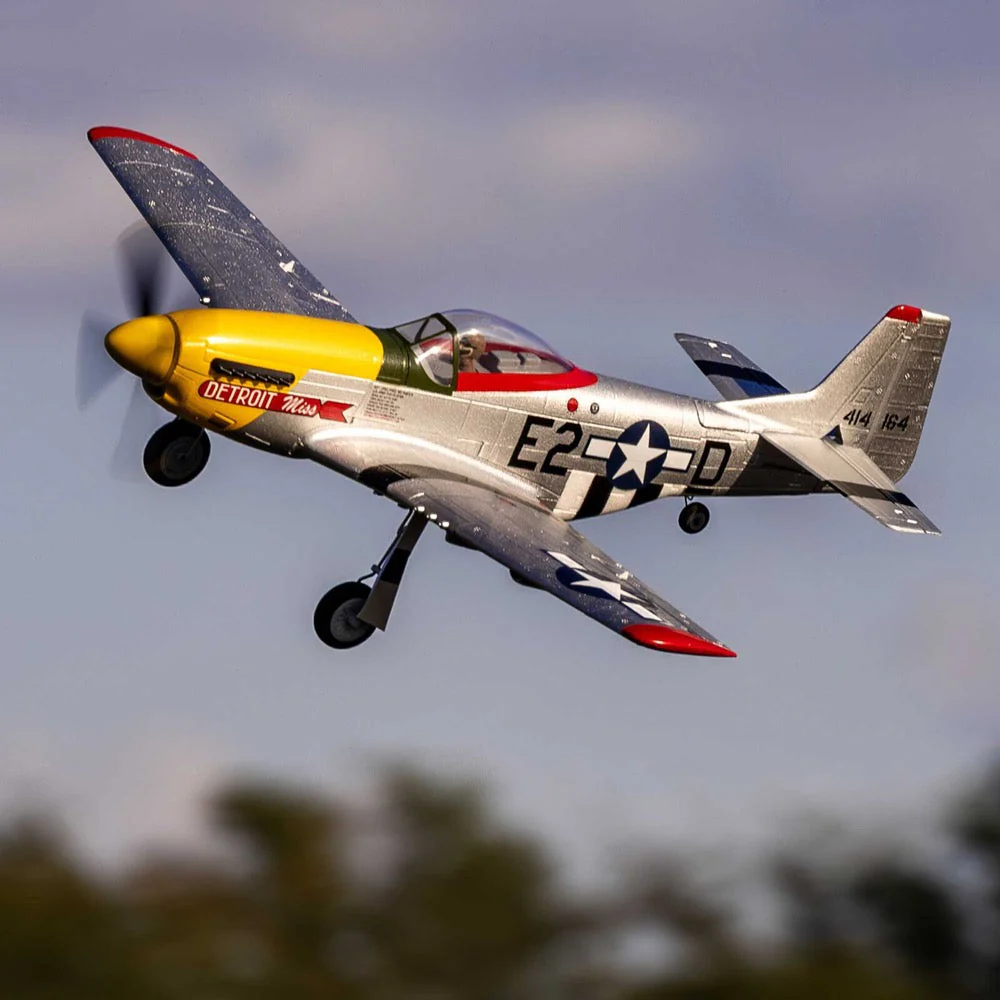 E-flite UMX P-51D Mustang Detroit Miss BNF Basic EFLU7350 - Image 22