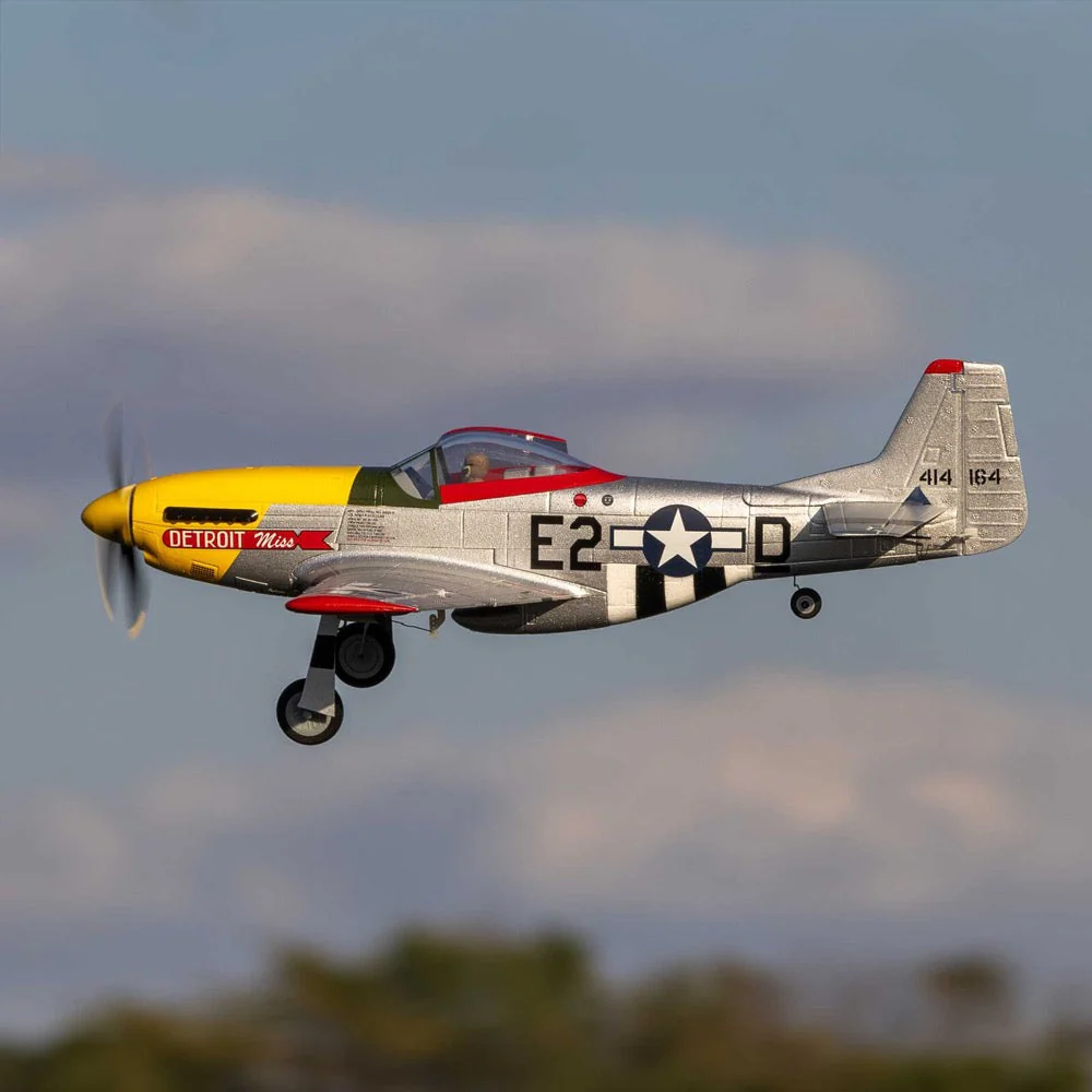 E-flite UMX P-51D Mustang Detroit Miss BNF Basic EFLU7350 - Image 25