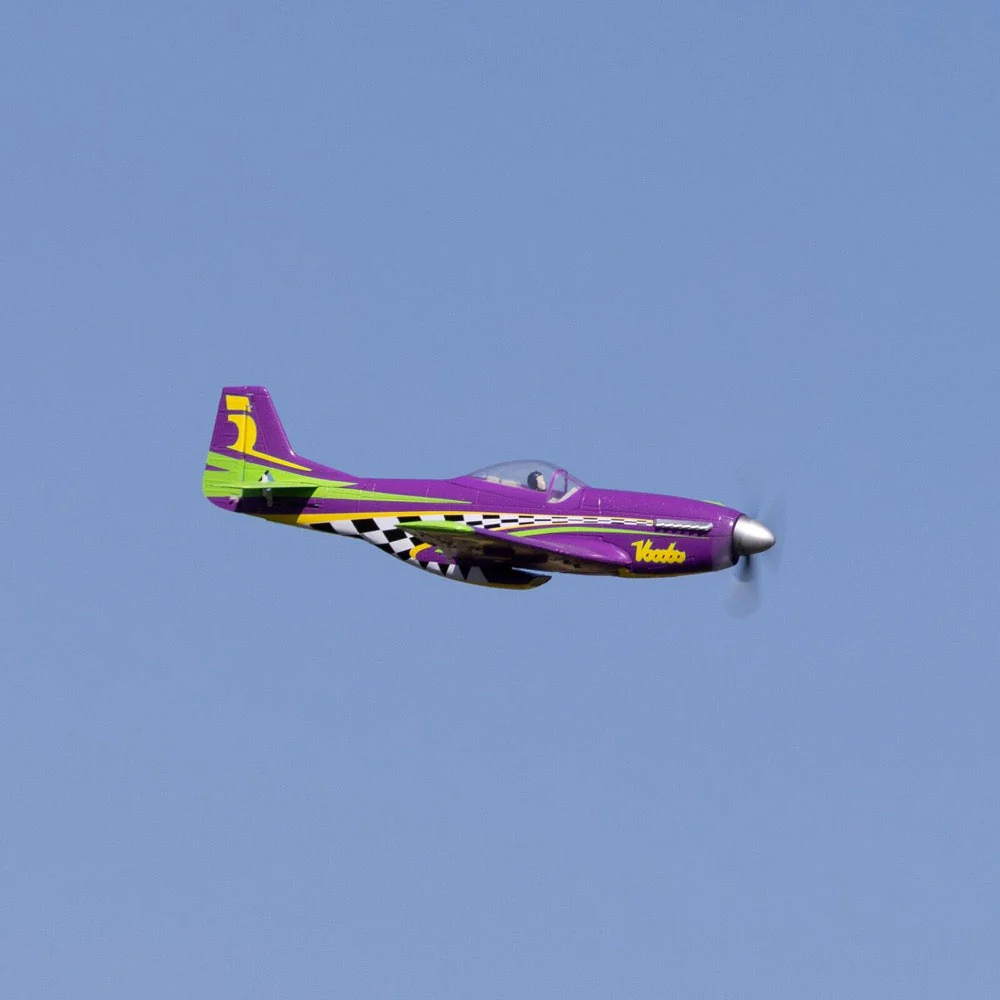 E-Flite UMX P-51D Voodoo RC Plane BNF Basic EFLU4350 - Image 4