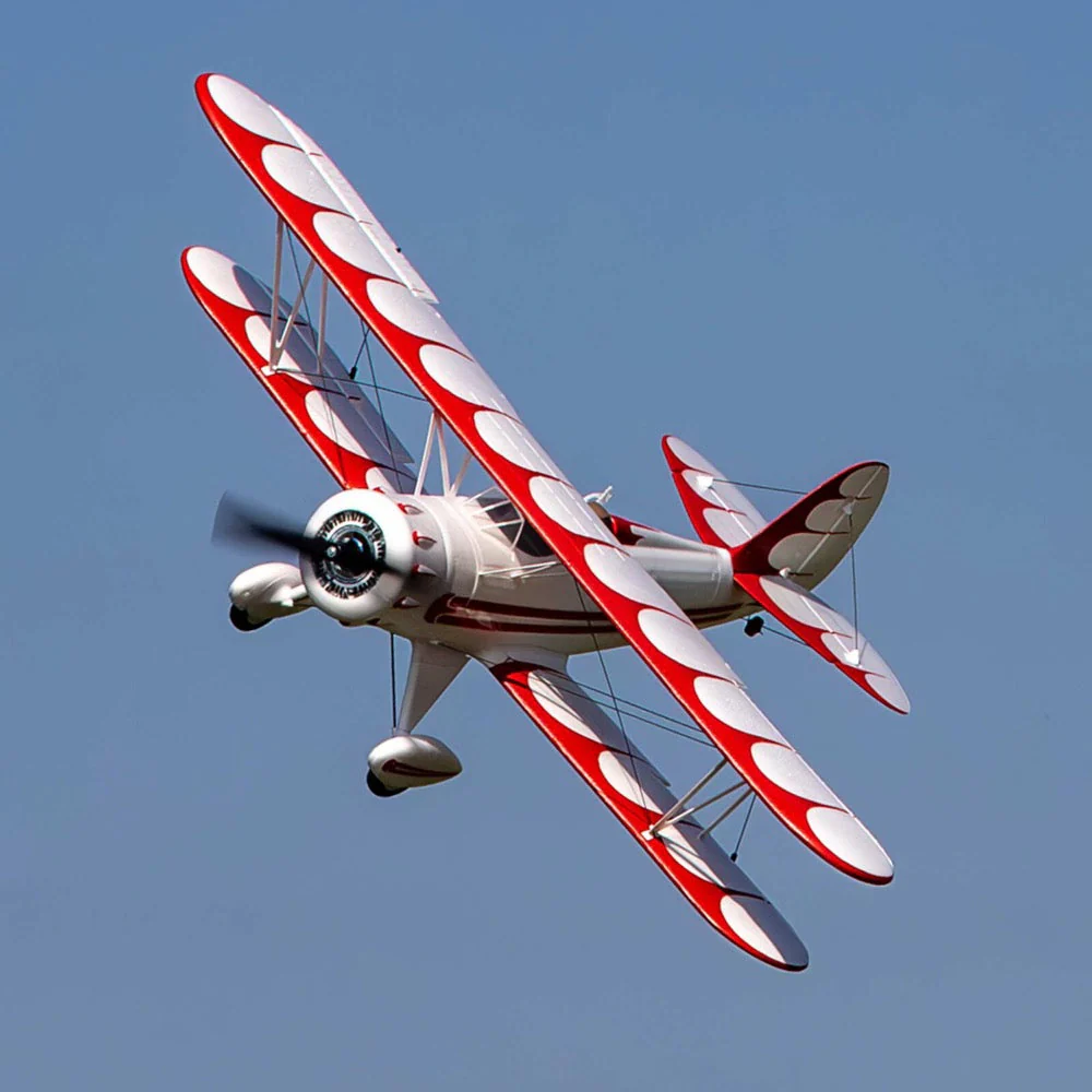 E-Flite UMX WACO RC Plane BNF Basic with AS3X and SAFE Select White EFLU53550 - Image 14