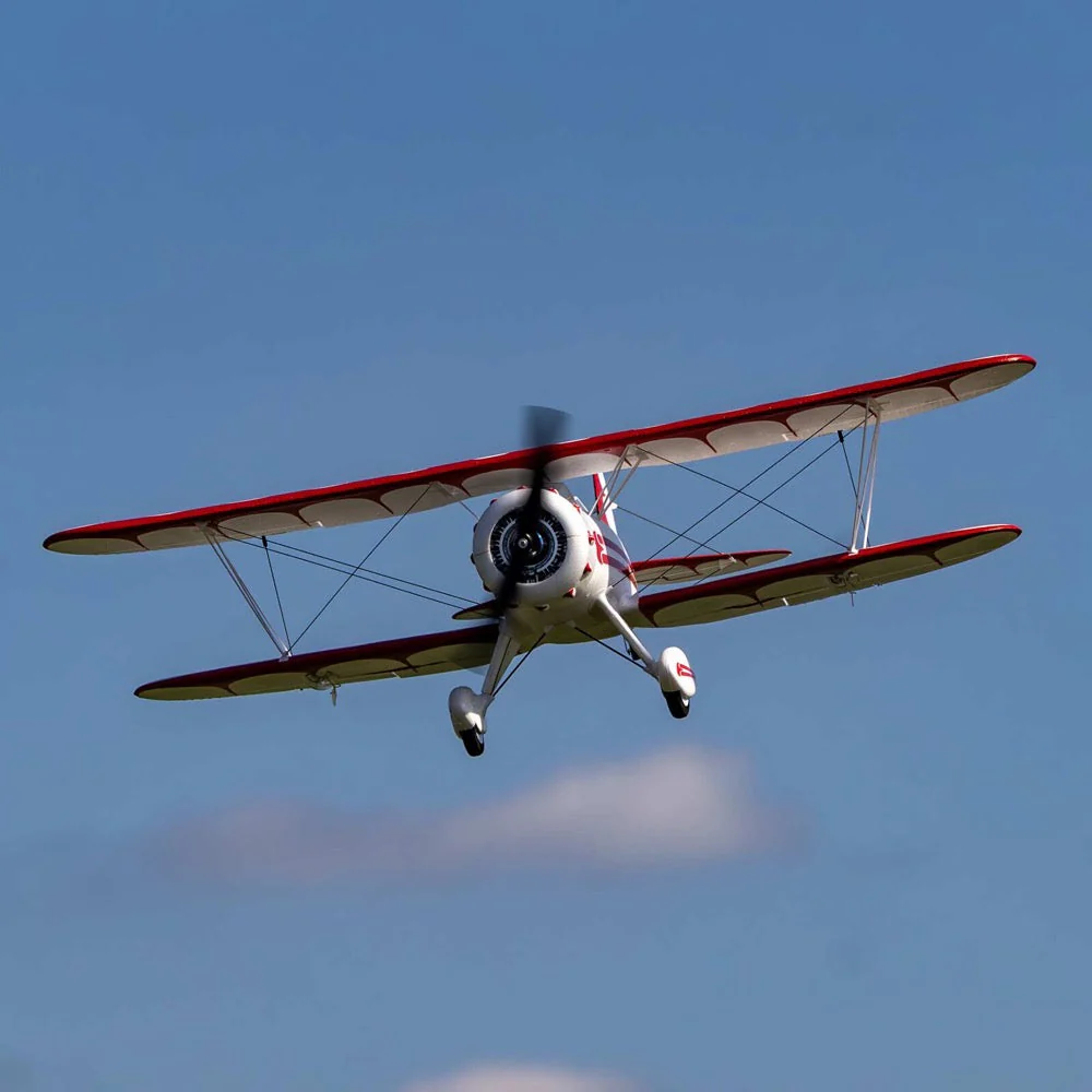E-Flite UMX WACO RC Plane BNF Basic with AS3X and SAFE Select White EFLU53550 - Image 17