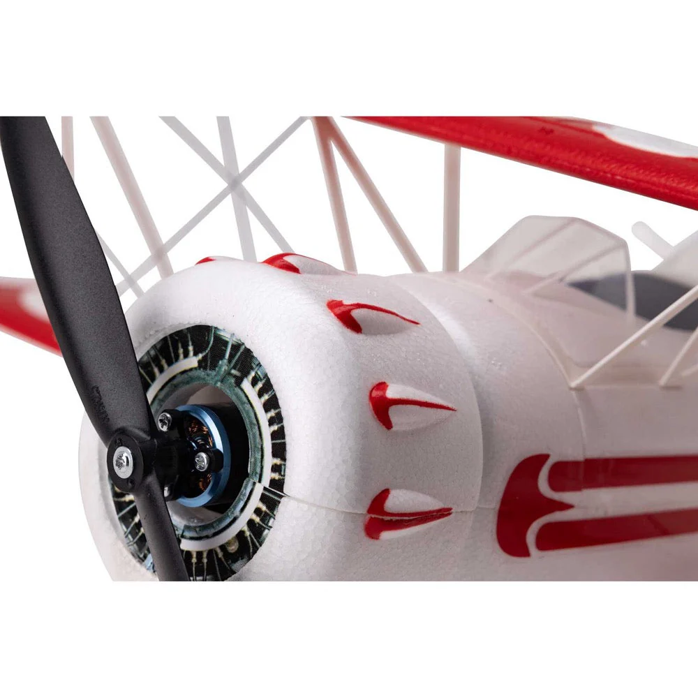 E-Flite UMX WACO RC Plane BNF Basic with AS3X and SAFE Select White EFLU53550 - Image 9