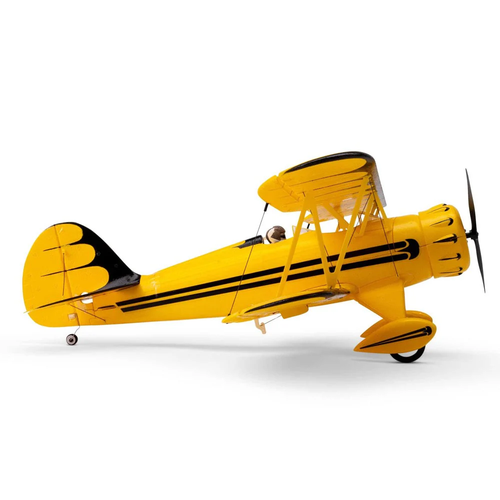 E-Flite UMX WACO RC Plane BNF Basic with AS3X and SAFE Select Yellow EFLU53550 - Image 4