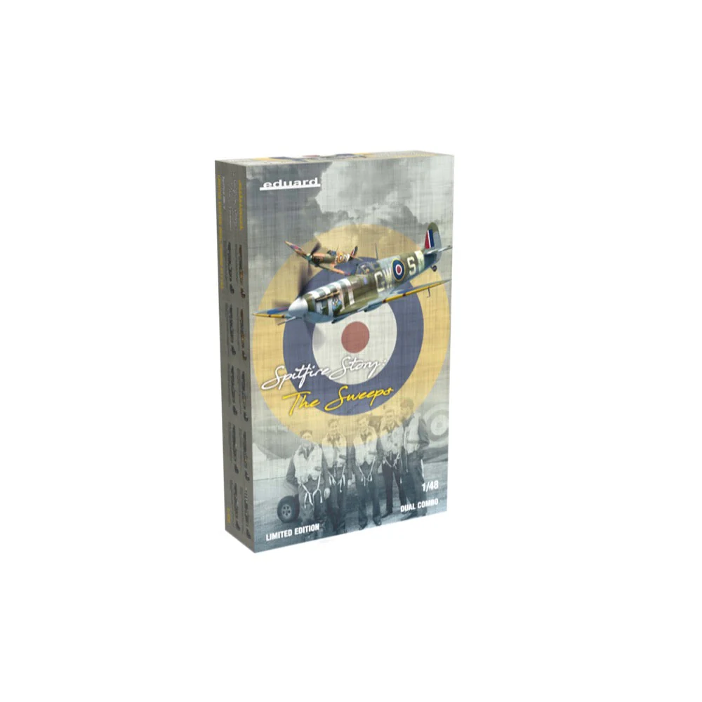 Eduard 11153 1/48 Spitfire Story The Sweeps Va and Vb Dual Combo - Image 6
