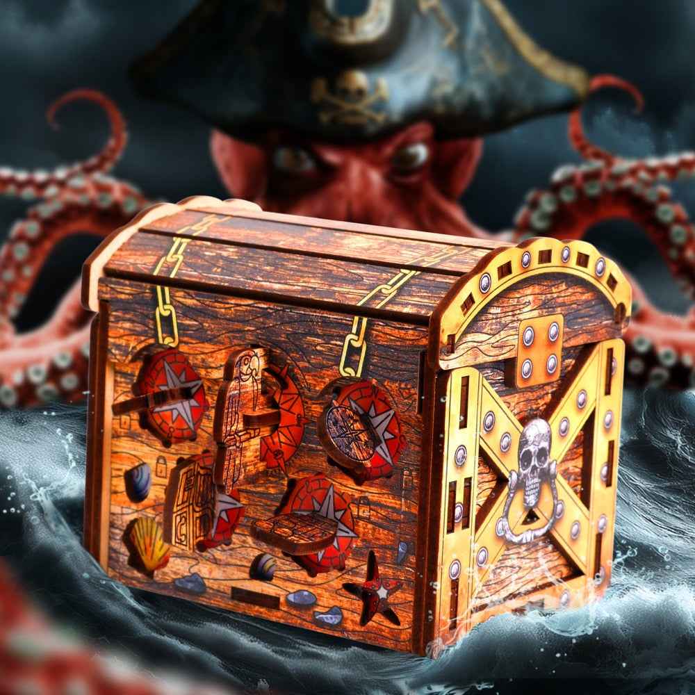 Escape Welt Assembled Art Pirate's Treasure Chest - Image 4