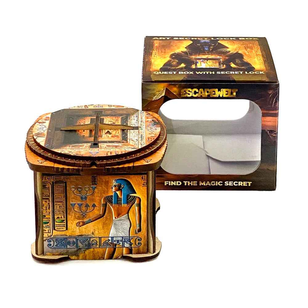 Escape Welt Assembled Art Secret Lock Box - Image 2