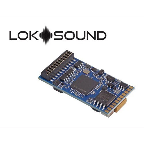 ESU 58419 LokSound 5 DCC/MM/SX/M4 Blank Decoder 21MTC Retail With Speaker 11x15mm Gauge 0 H0 - Image 3