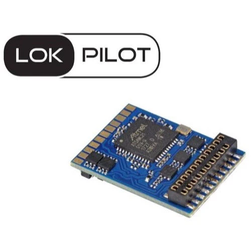 ESU 59619 LokPilot 5 DCC/MM/SX/M4 21MTC NEM660 Gauge H0 0 - Image 2