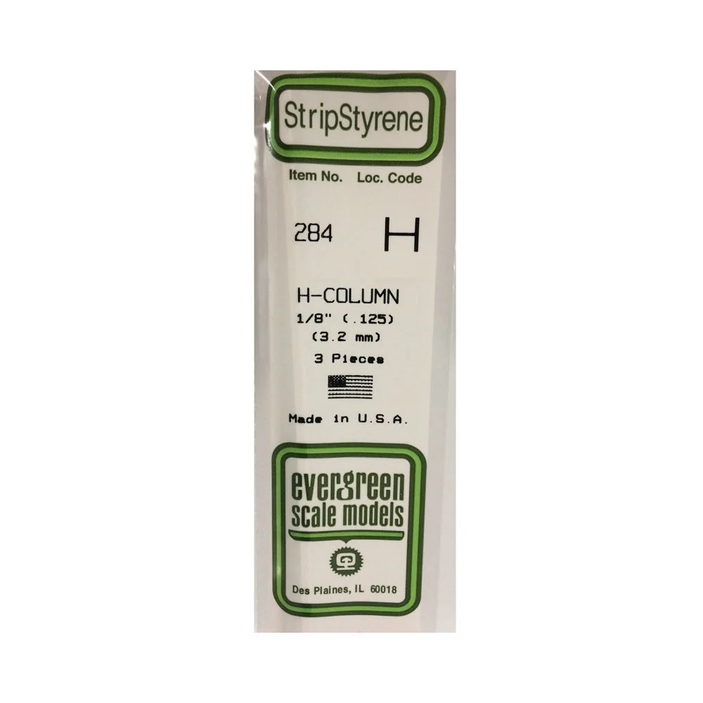 Evergreen 00284 H-Column 0.125 x 14in / 3.2mm x 36cm - 3 - Image 2