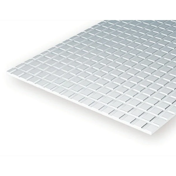 Evergreen 04502 Square Tile 0.083 x 6 x 12in / 2.1mm x 15cm x 30cm - 1