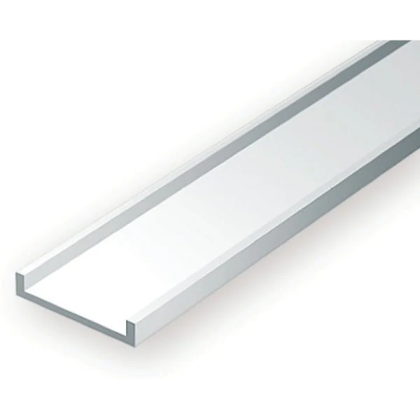 Evergreen 00268 Styrene Channel .312in/7.9mm 14in/35cm - 3