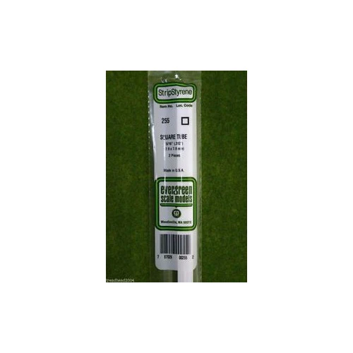 Evergreen 00255 Styrene Square Tube 0.312 x 14in / 7.9mm x 36cm - 2 - Image 4