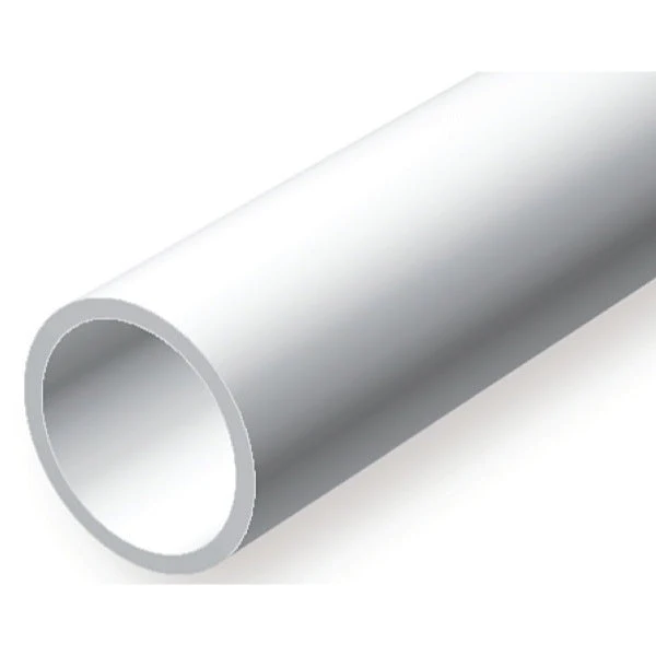 Evergreen 00231 Styrene Tube 0.344 x 14in / 8.7mm x 36cm - 2