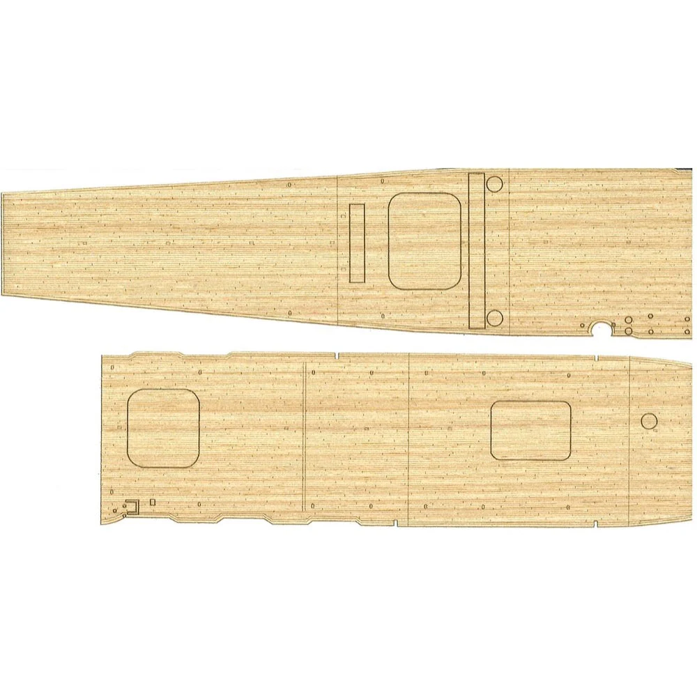 Fujimi 1/700 IJN Aircraft Carrier Akagi Full Hull Model w/Wood Deck KG-14 EX-3 - Image 3