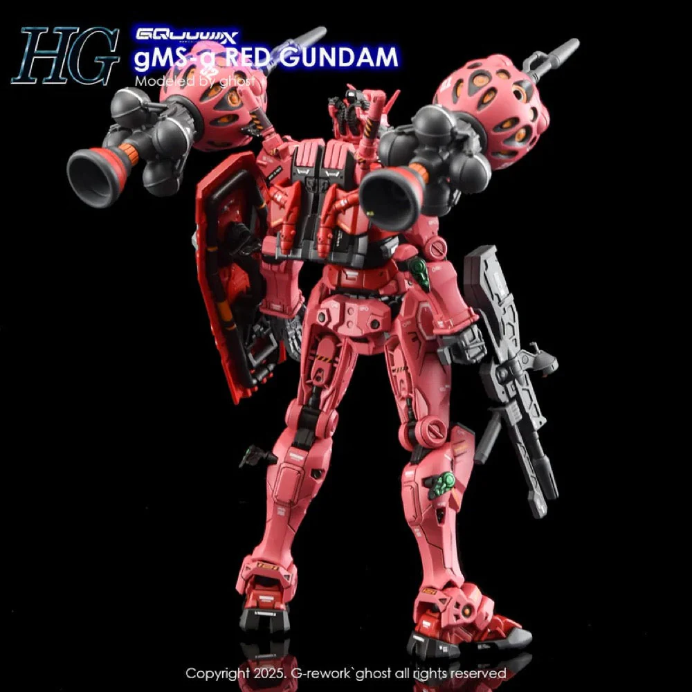 G-Rework CD-H-GQ04 Premium Decal for HG Gquuuuuux Red Gundam - Image 7