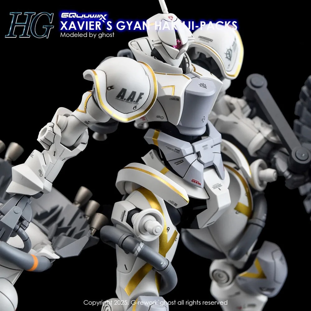 G-Rework CD-H-GQ05 Premium Decal for HG Xavier's Gyan Hakuji-packs - Image 12