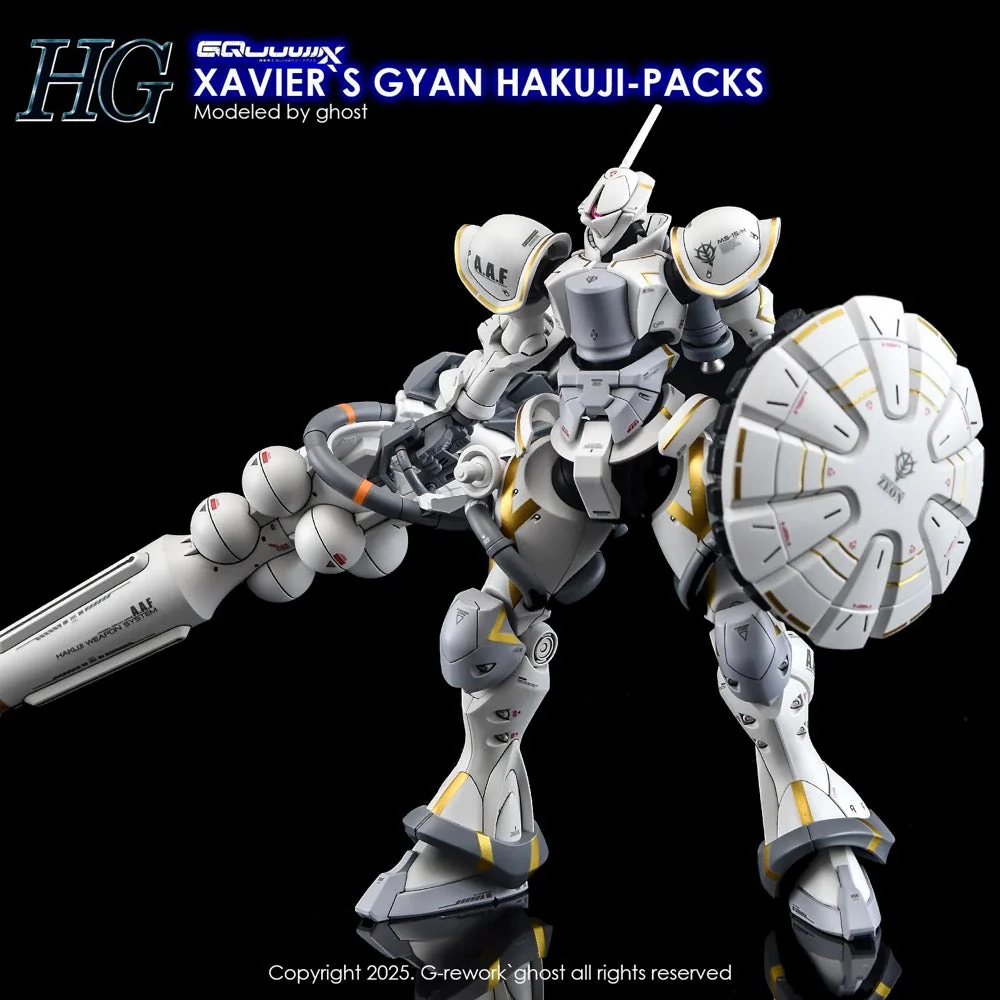G-Rework CD-H-GQ05 Premium Decal for HG Xavier's Gyan Hakuji-packs - Image 13