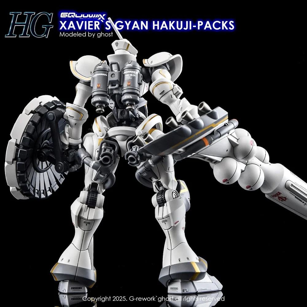 G-Rework CD-H-GQ05 Premium Decal for HG Xavier's Gyan Hakuji-packs - Image 16
