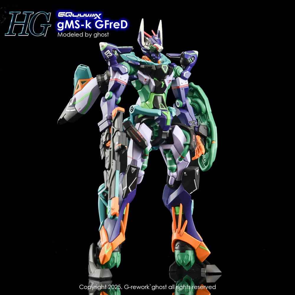 G-Rework CD-H-GQ06 Premium Decal for HG GfreD - Image 11
