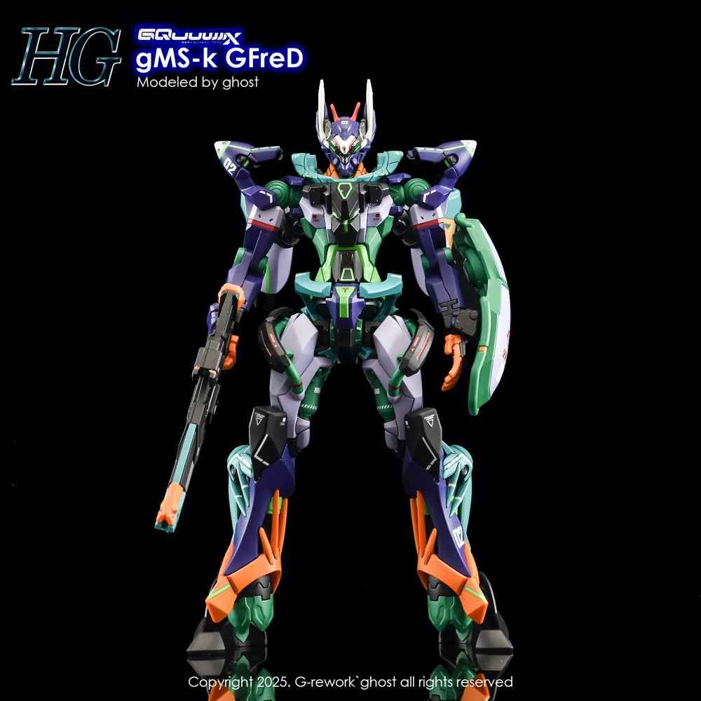 G-Rework CD-H-GQ06 Premium Decal for HG GfreD - Image 13