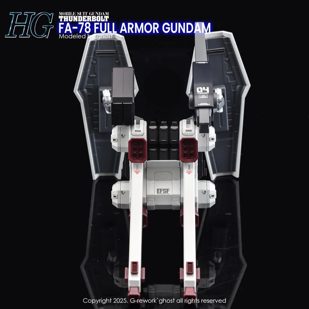 G-Rework CD-H-GQ08 Premium Decal for HG Thunderbolt Full Armor Gundam - Image 8