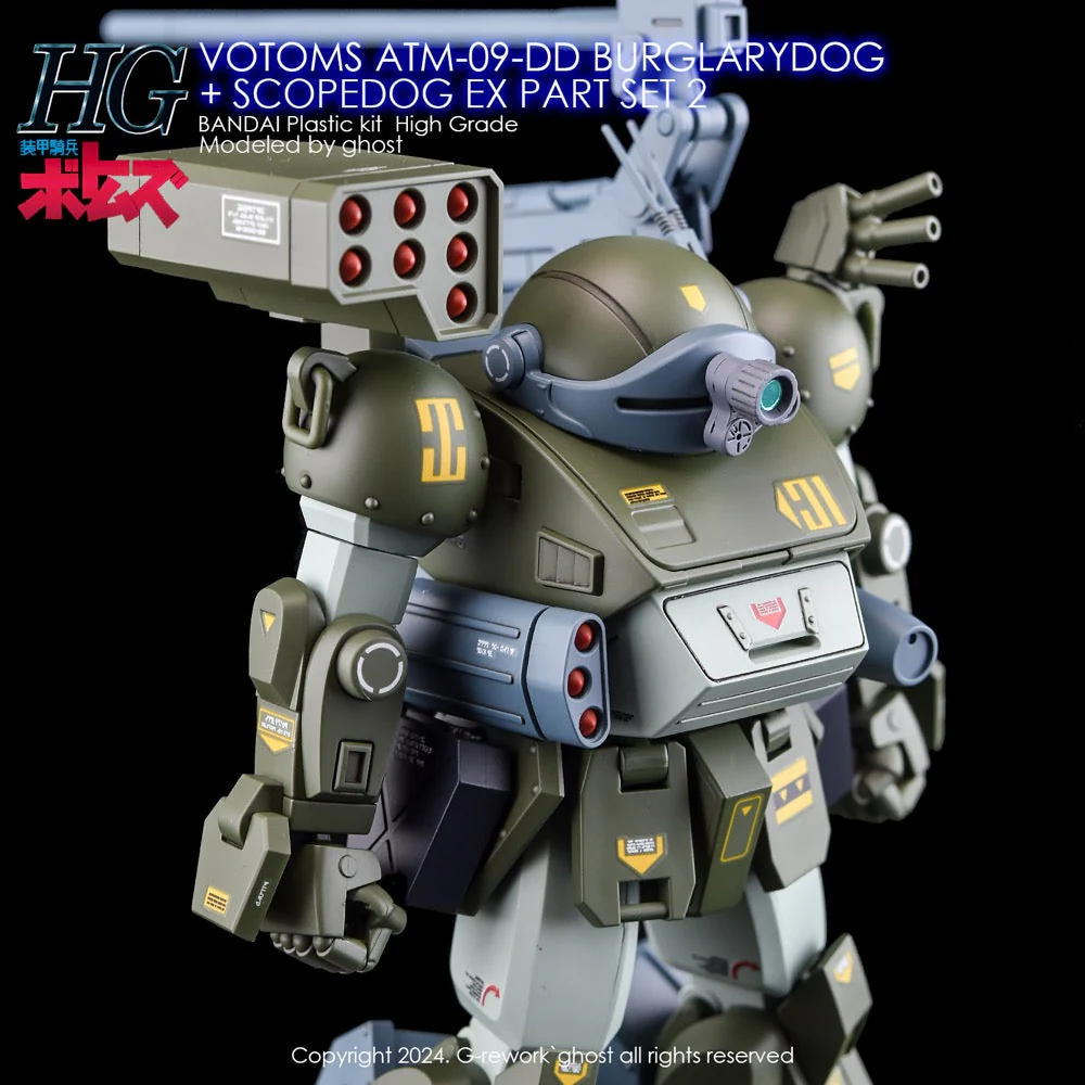 G-Rework CD-H-VBSE Premium Decal for HG Votoms Burglarydog+Scopedog Ex Part Set2 - Image 8