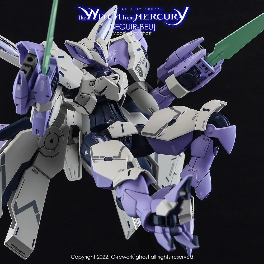 G-Rework CD-H-WM02 Premium Decal for HG The Witch From Mercury Beguir Beu - Image 12