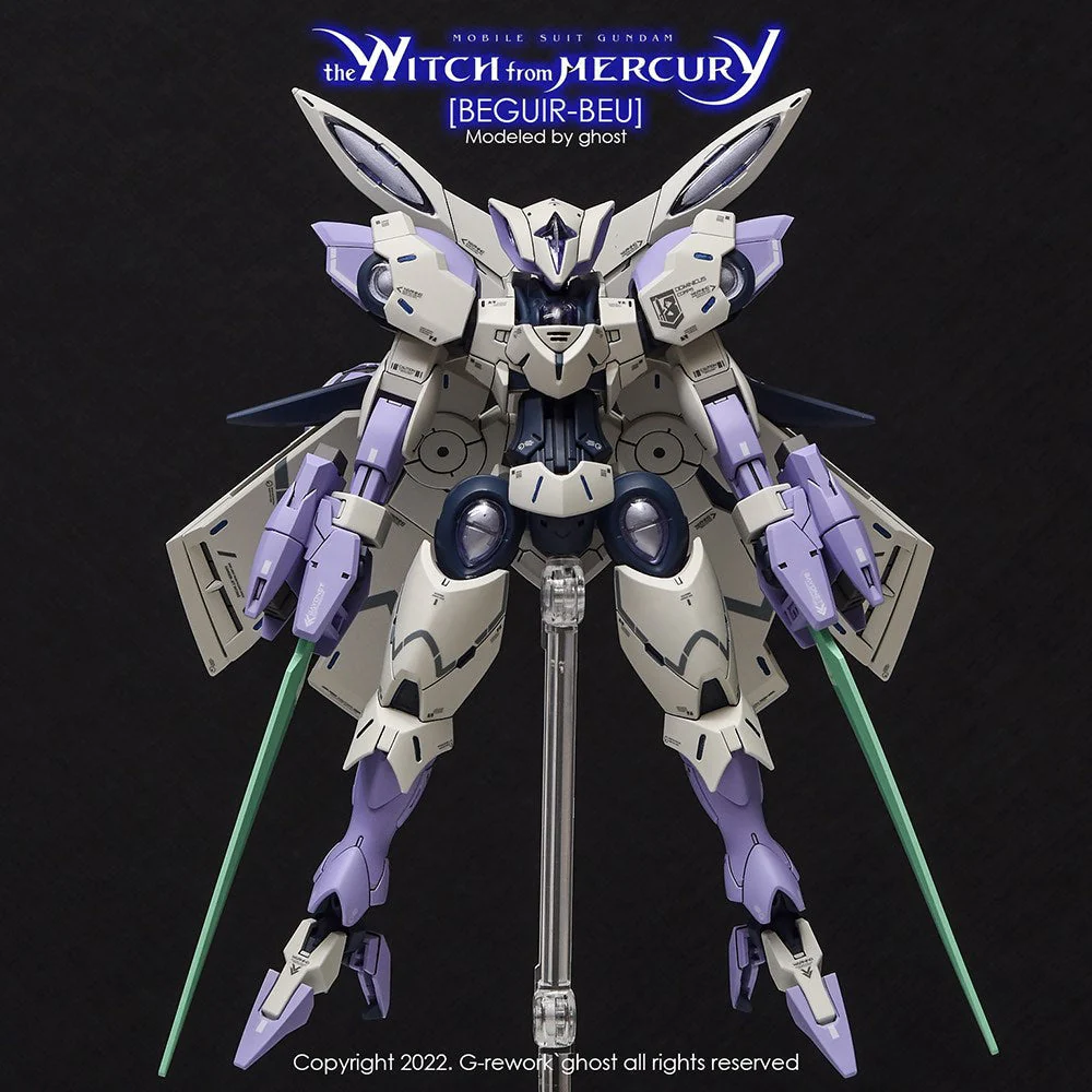 G-Rework CD-H-WM02 Premium Decal for HG The Witch From Mercury Beguir Beu - Image 3