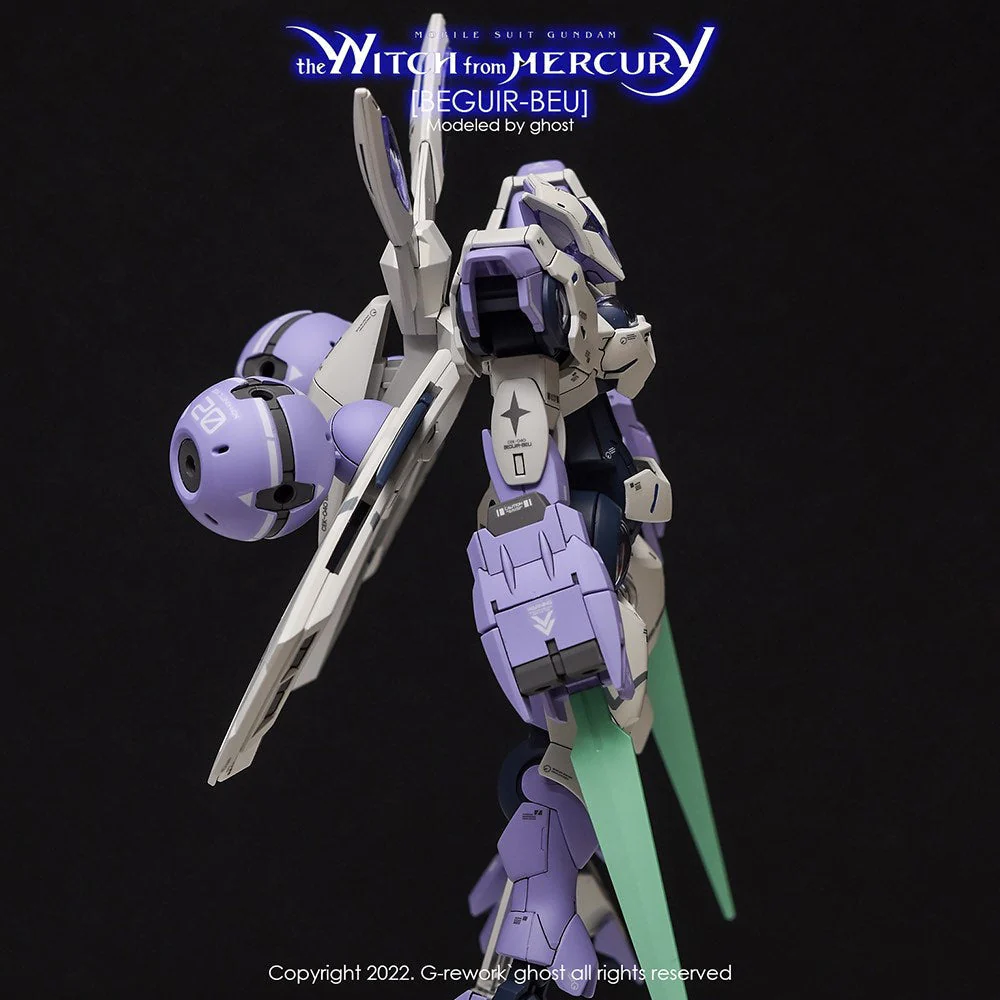 G-Rework CD-H-WM02 Premium Decal for HG The Witch From Mercury Beguir Beu - Image 5