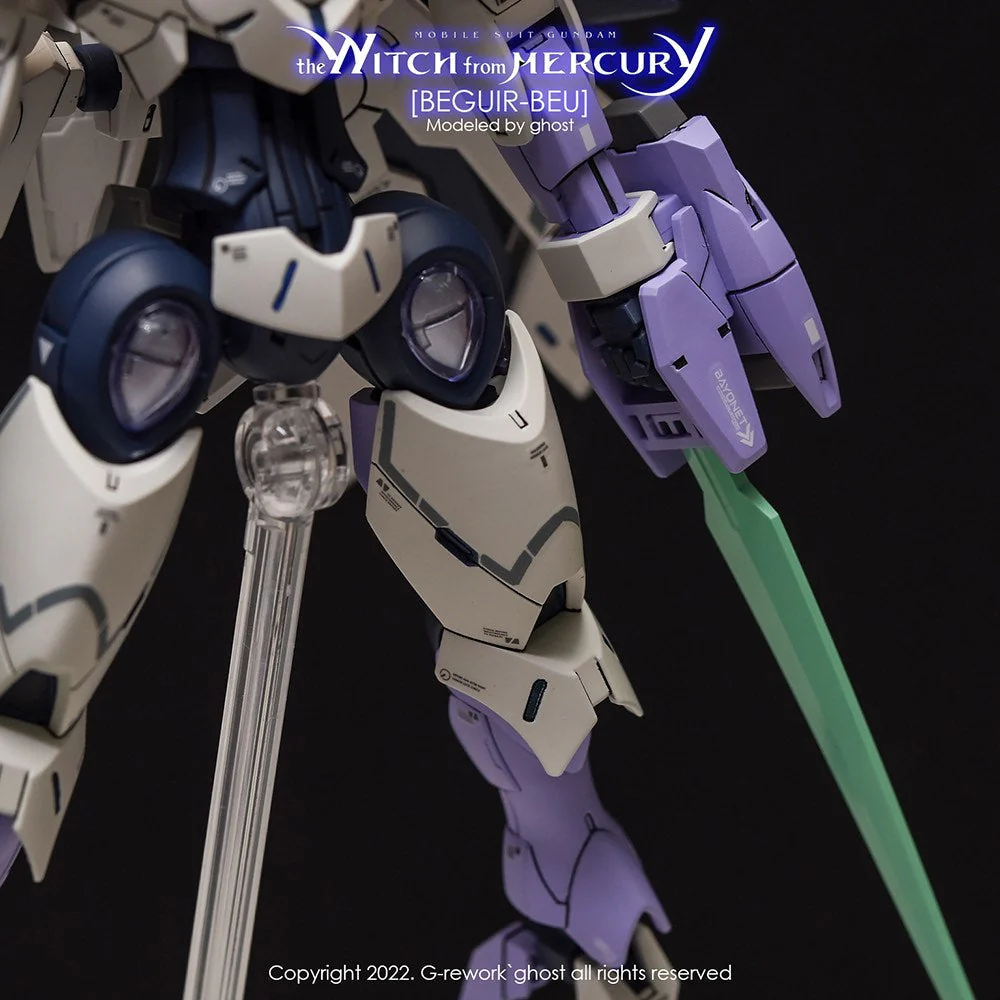 G-Rework CD-H-WM02 Premium Decal for HG The Witch From Mercury Beguir Beu - Image 8