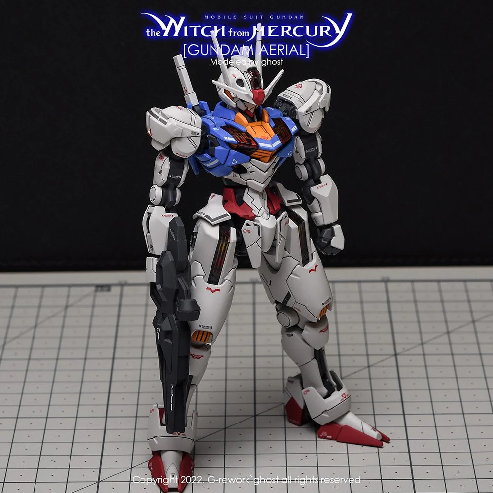 G-Rework CD-H-WM03 Premium Decal for HG The Witch From Mercury Aerial - Image 11