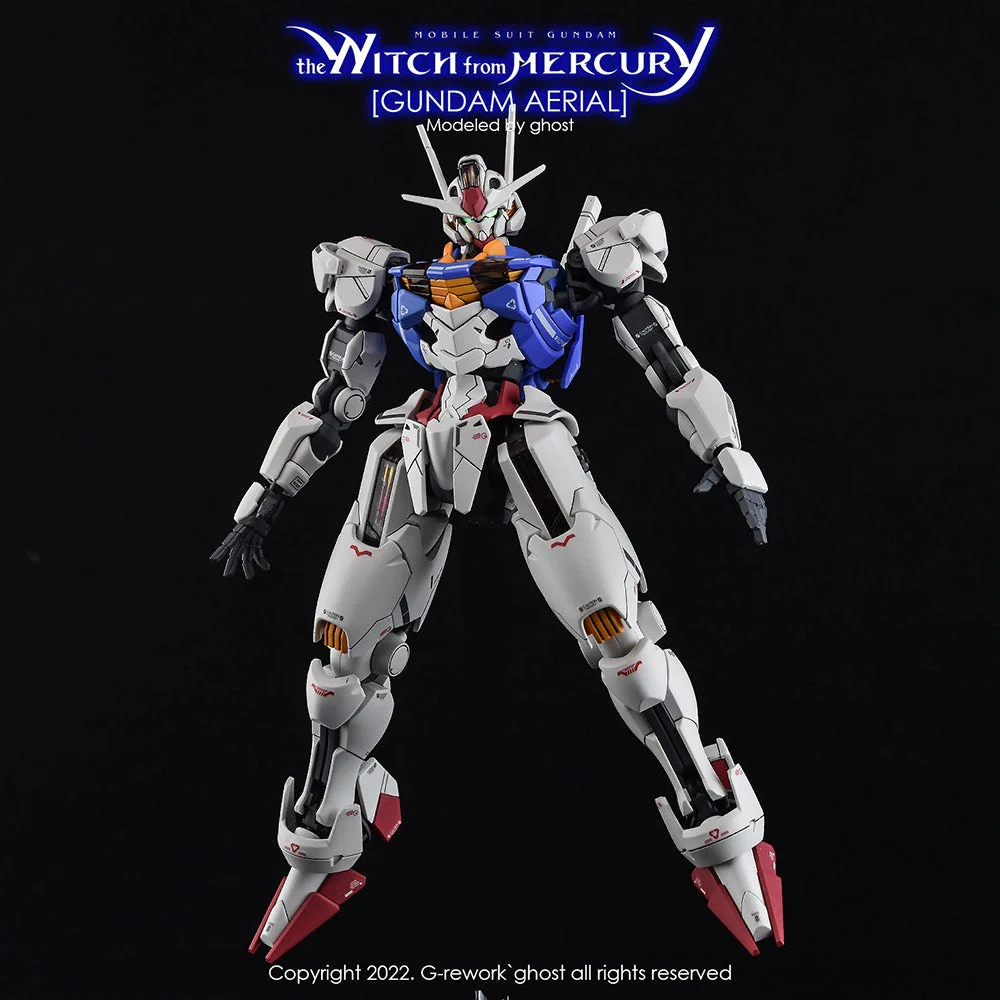 G-Rework CD-H-WM03 Premium Decal for HG The Witch From Mercury Aerial - Image 3